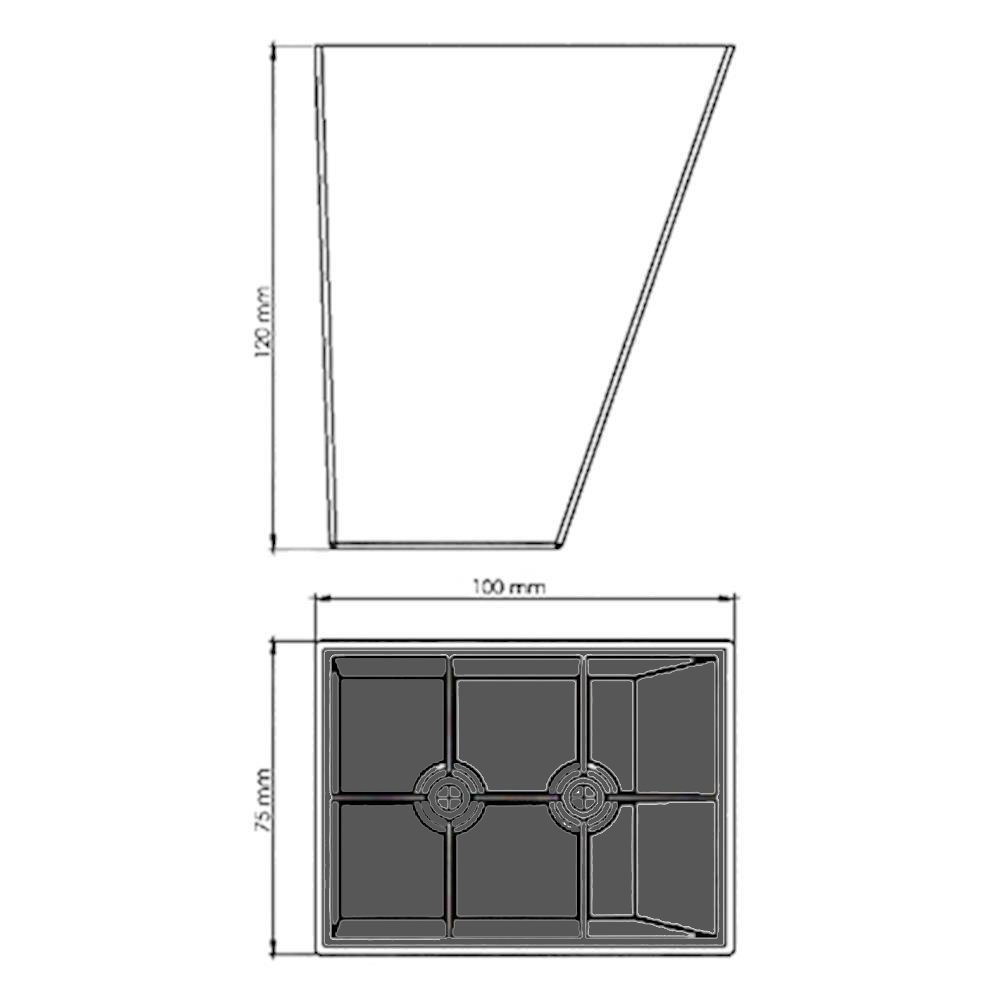 MİMOZA 75X100X120 MM
