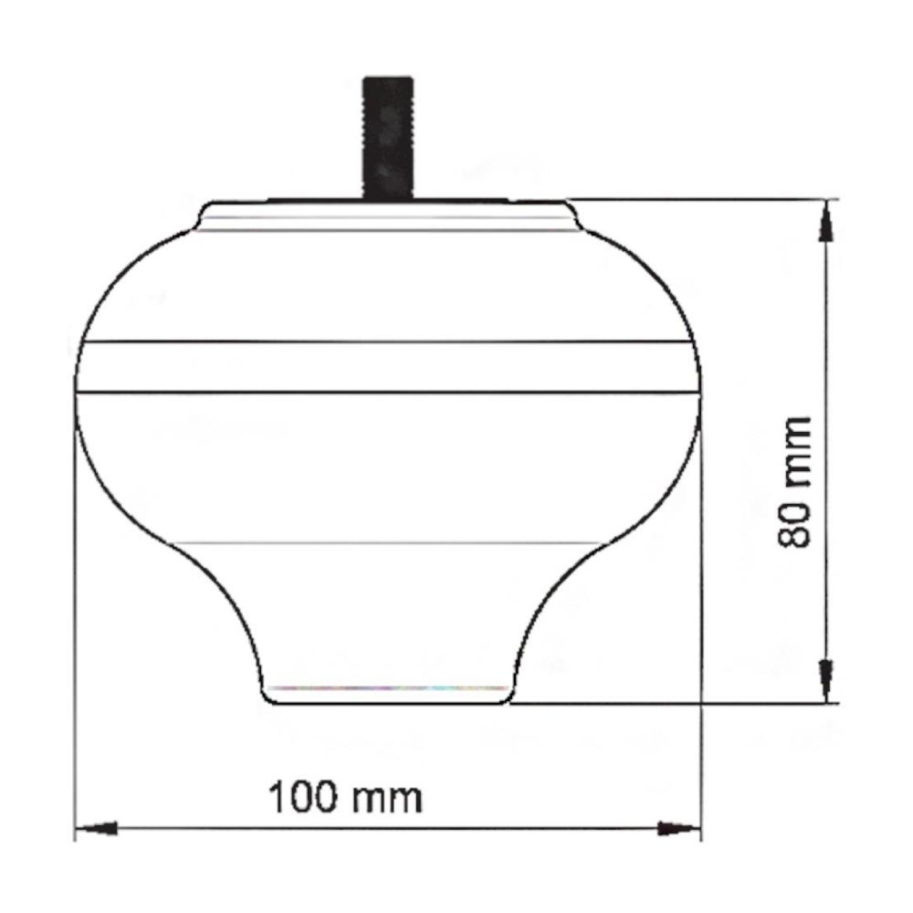 LEYLAK Ø100x80 MM KORDONLU