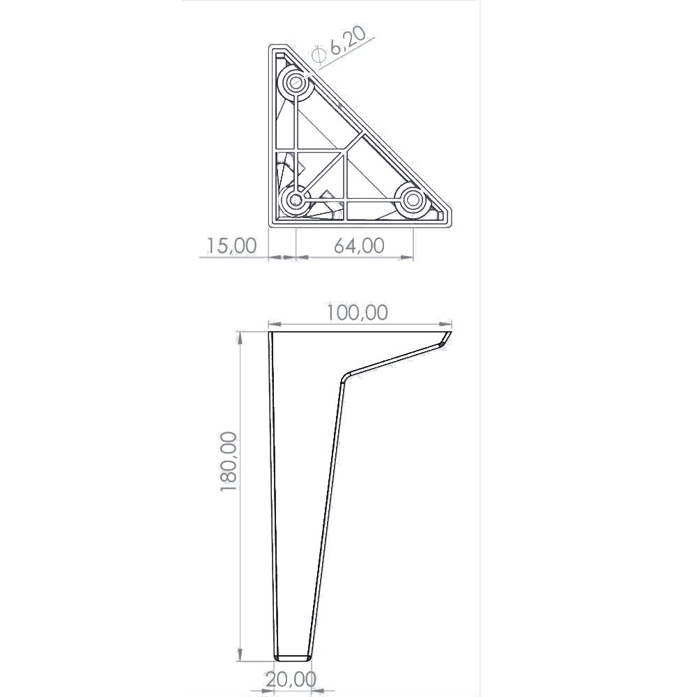ÇİTLEMBİK 100x100x180 MM