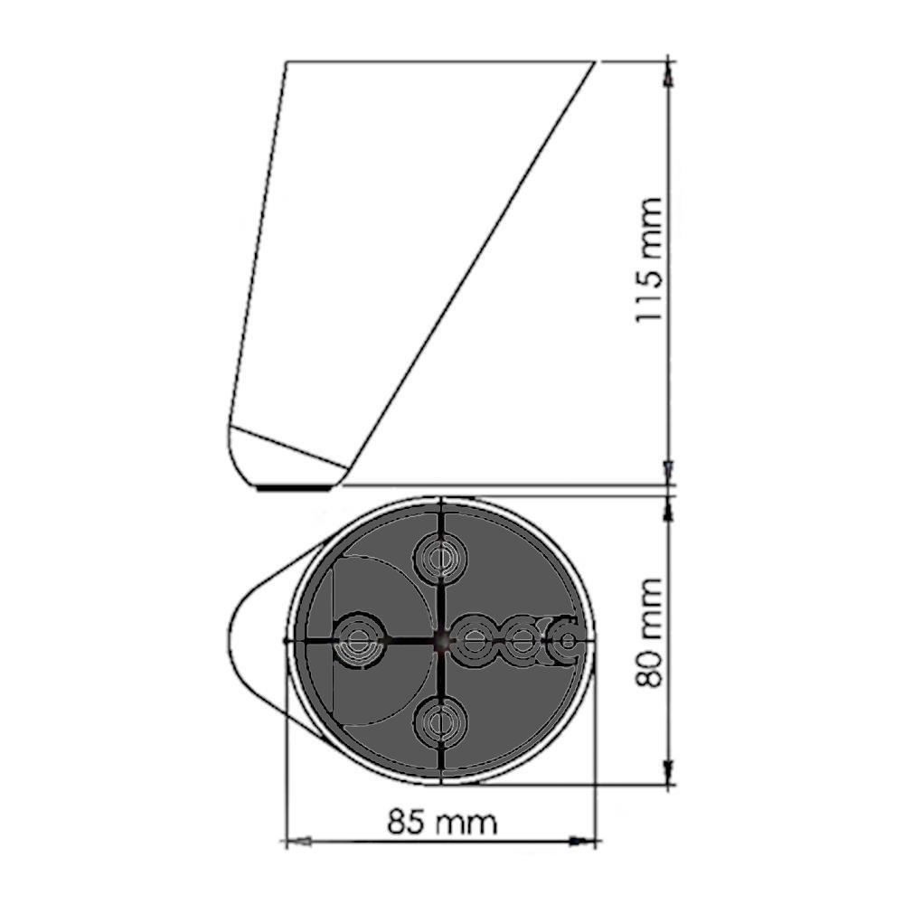 Kahve 115 MM