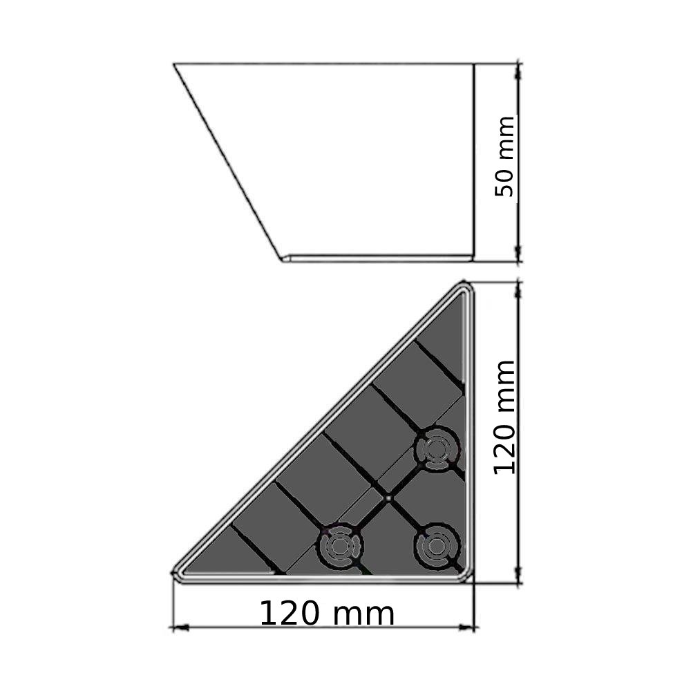 Sedir 120x120x50 mm