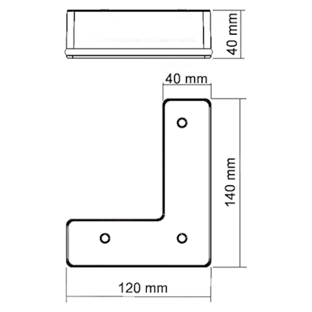 PELESENK 120X140X40 MM
