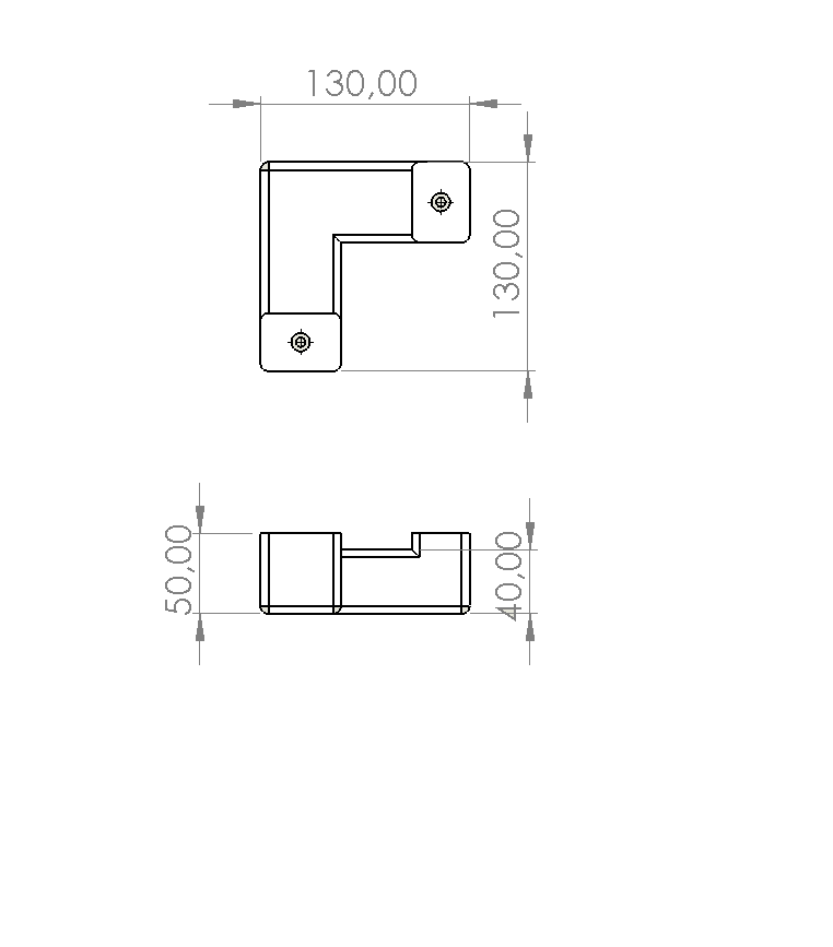 FUNDA 130X130X50 MM