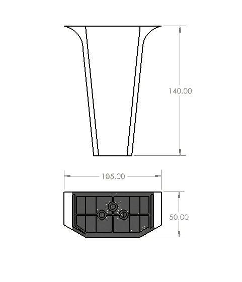 PİKAN 105X50X140 MM