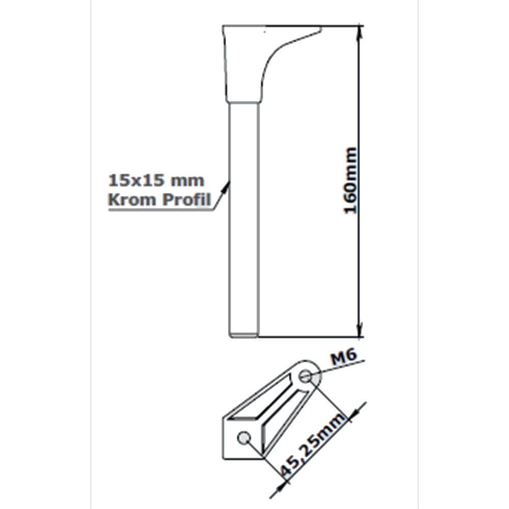 LİMON 15X15X160 MM