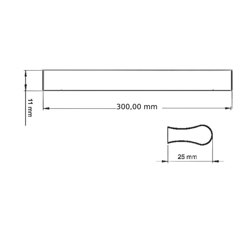 GALA 25X160 MM