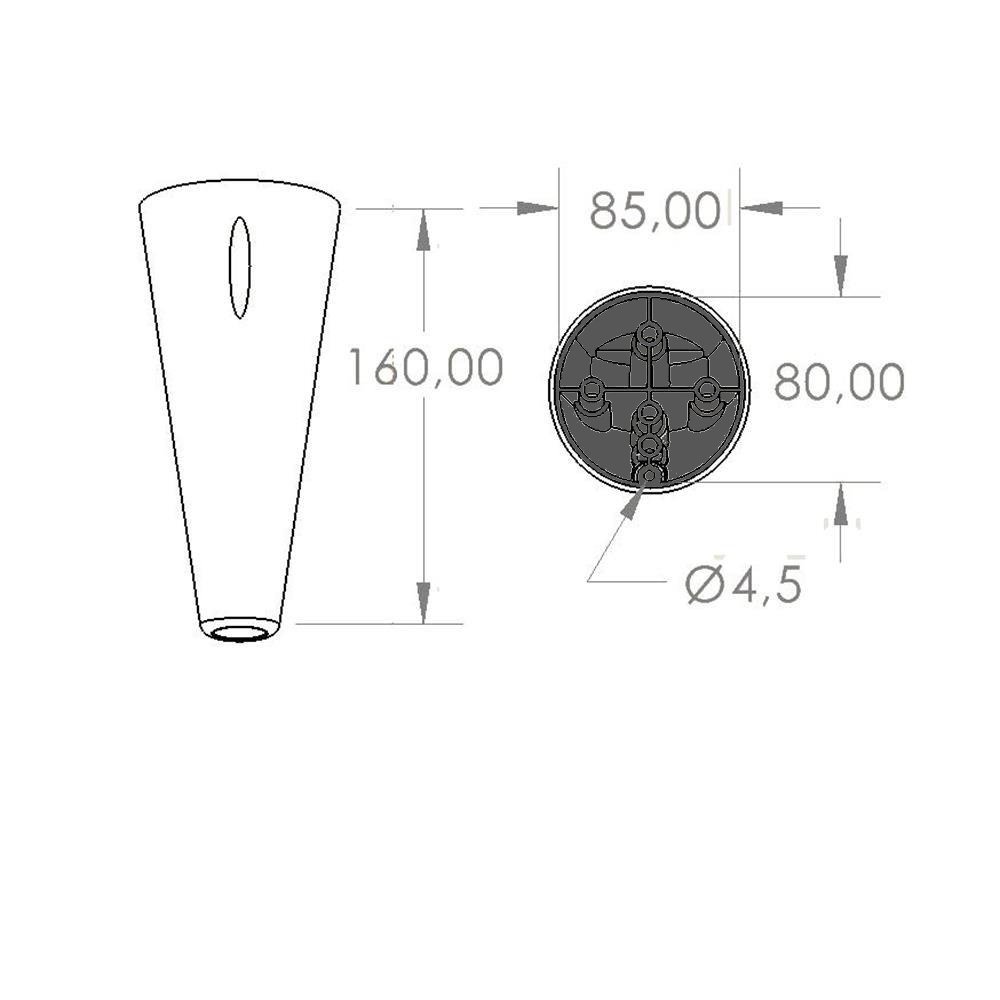Kahve 160 MM