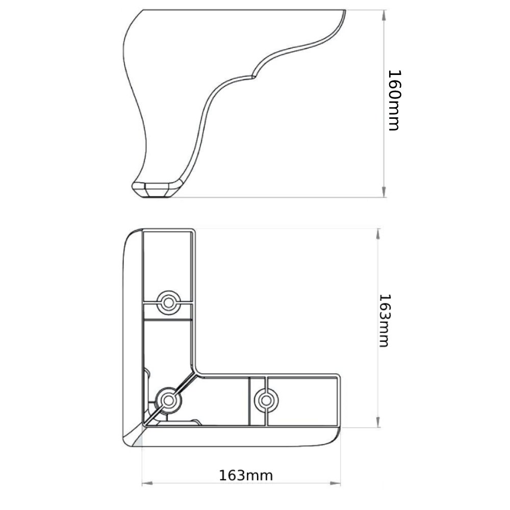 OKALIPTUS 163X163X160 MM
