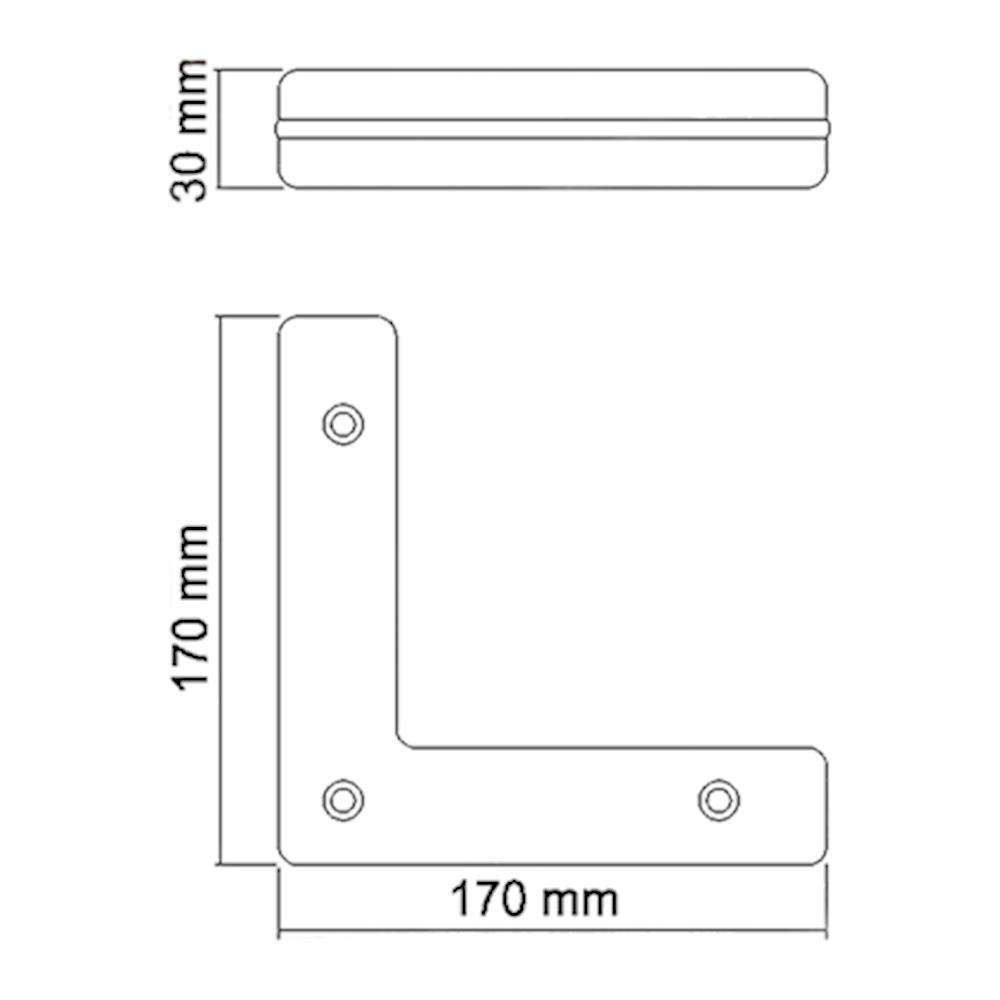 PELESENK 170X170X30 MM