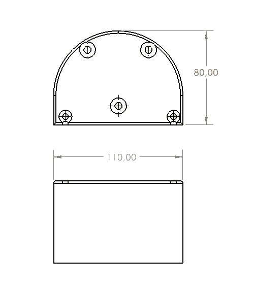 NAR 110X80X70 MM