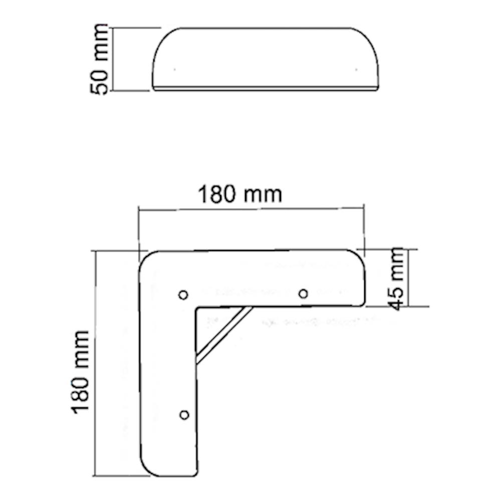 ILGIN 180X180X50 MM