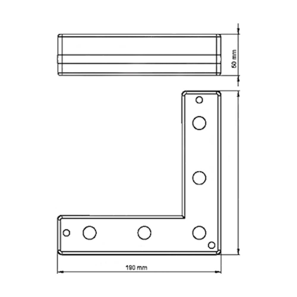 PELESENK 190X190X50 MM