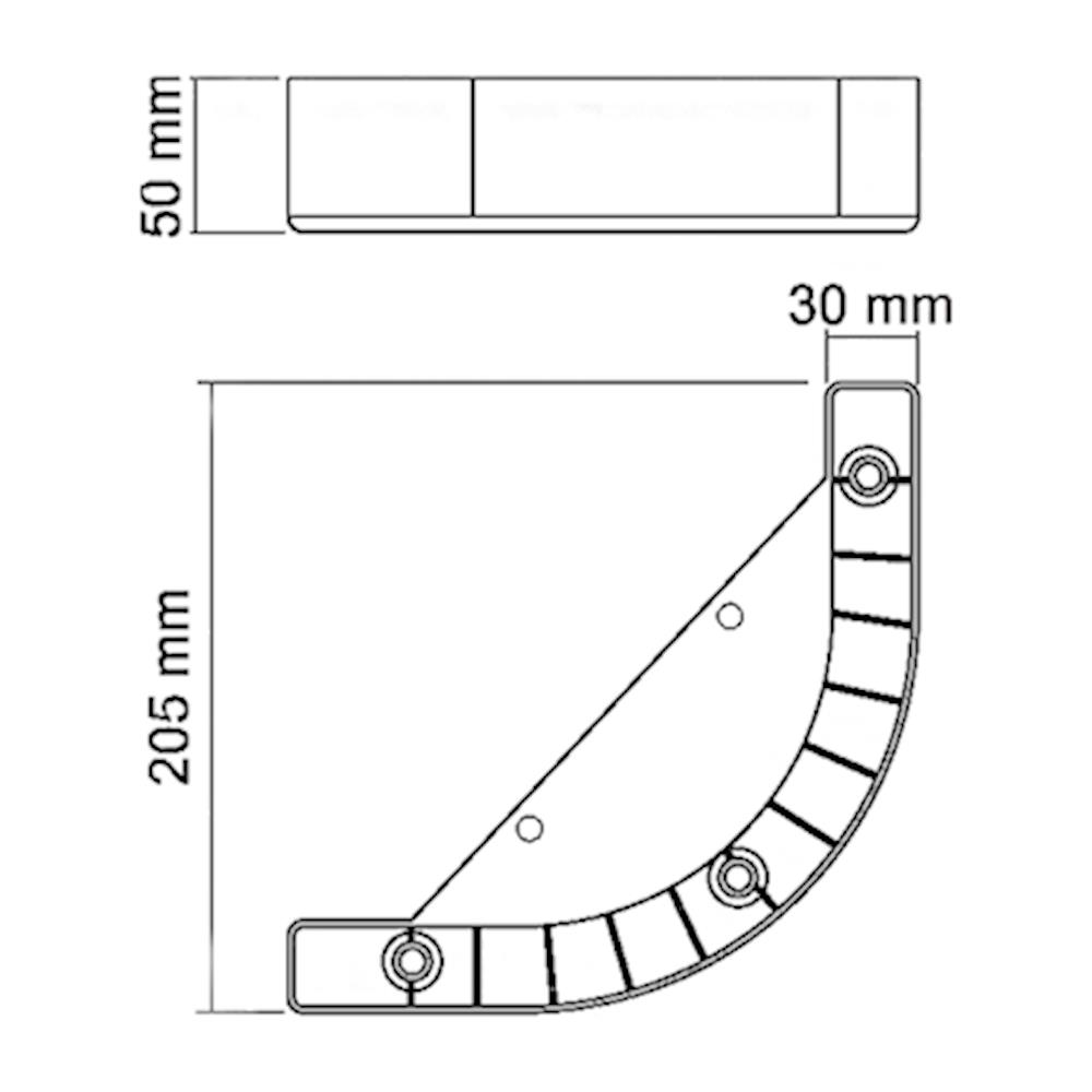 NAR 205X50 MM