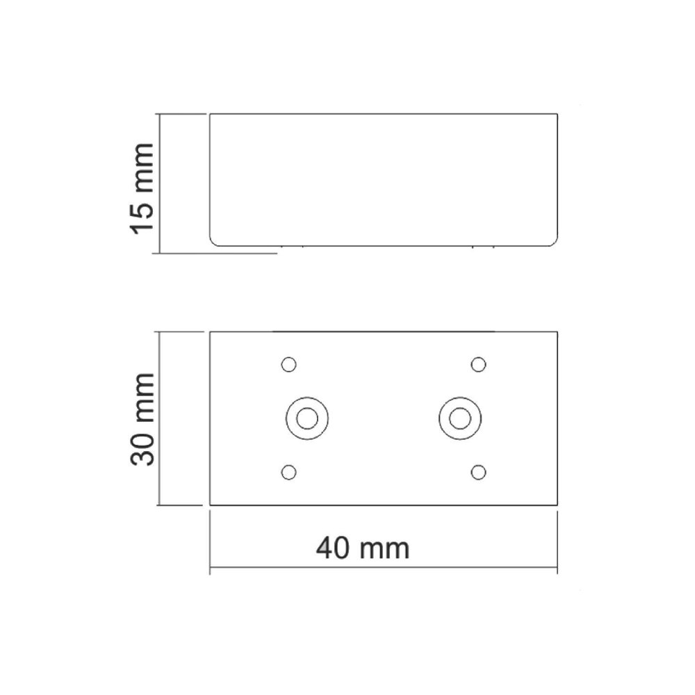 SERVİ 30X40X15 MM