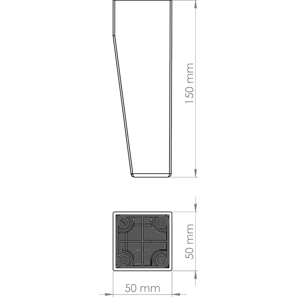 MİMOZA 50X50X150 MM