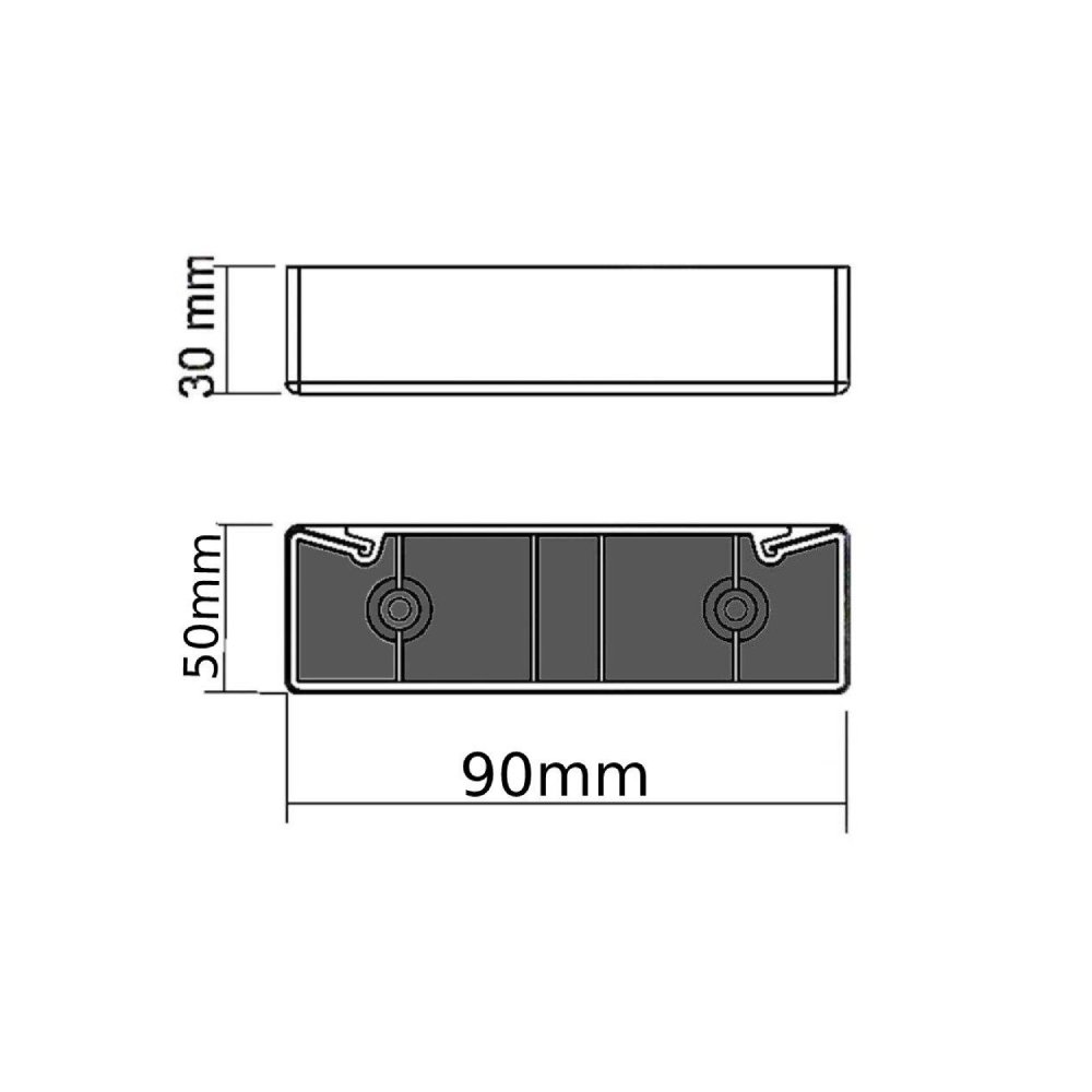PADUK 50X90X30 MM