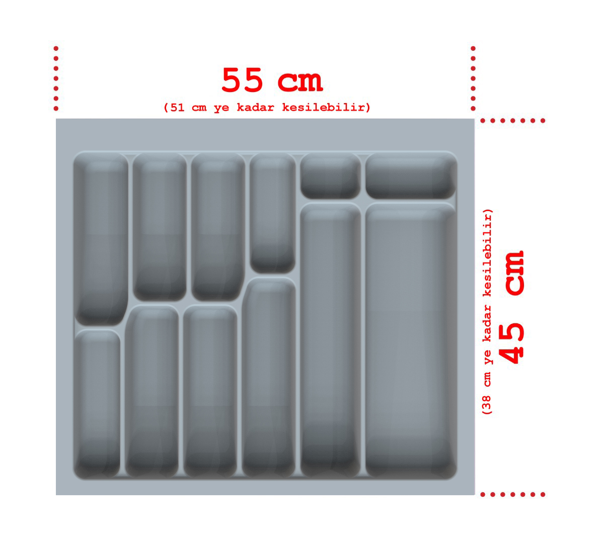 Zelve 550X450 mm