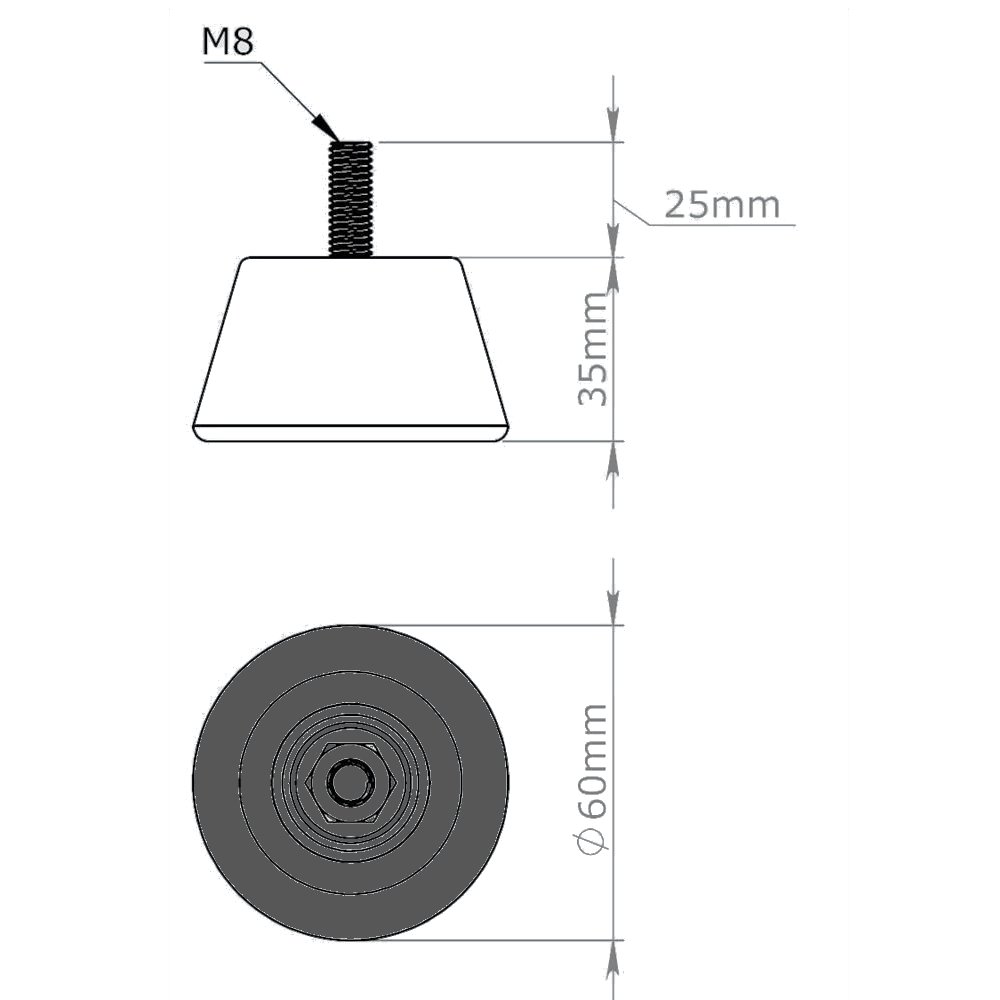 Alıç Ø60x35 mm