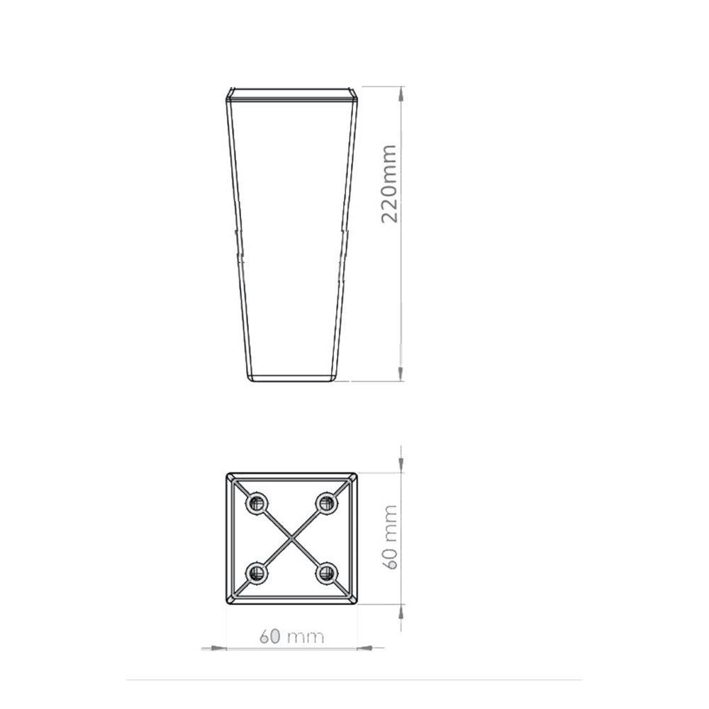 KAVAK 60X60X220 MM