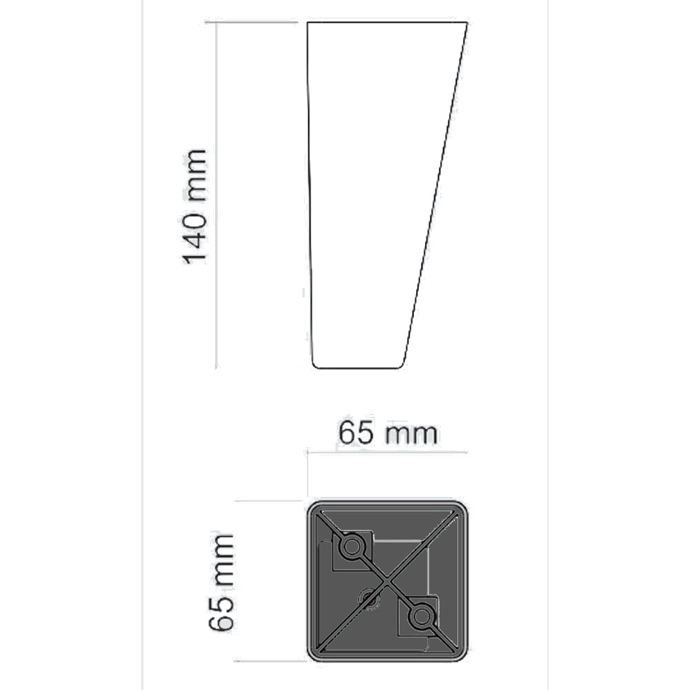 MİMOZA 65X65X140 MM