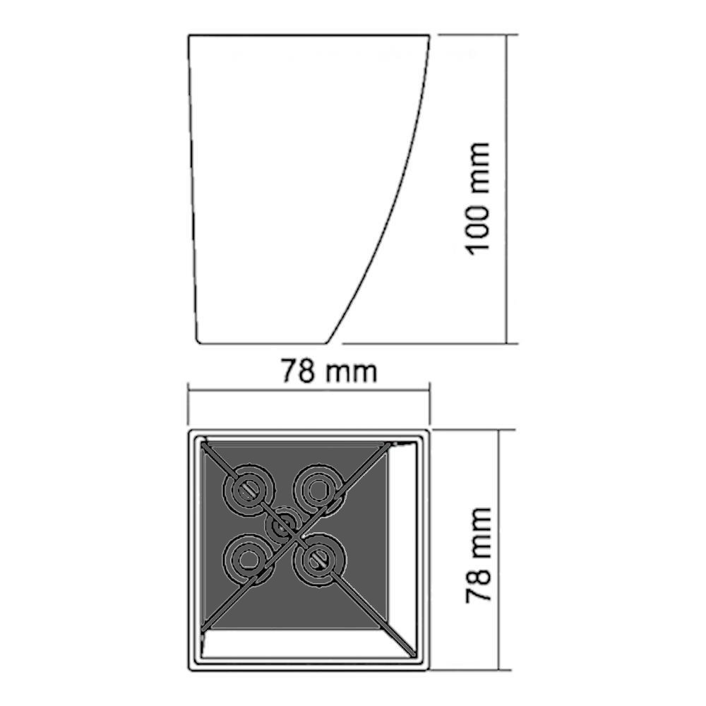 Çalı 78X78X100 MM