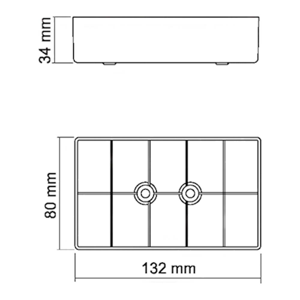 SERVİ 80X132X34 MM