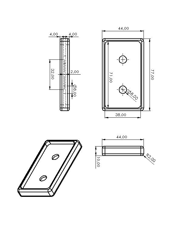 Zümrüt Ara 44x77 MM