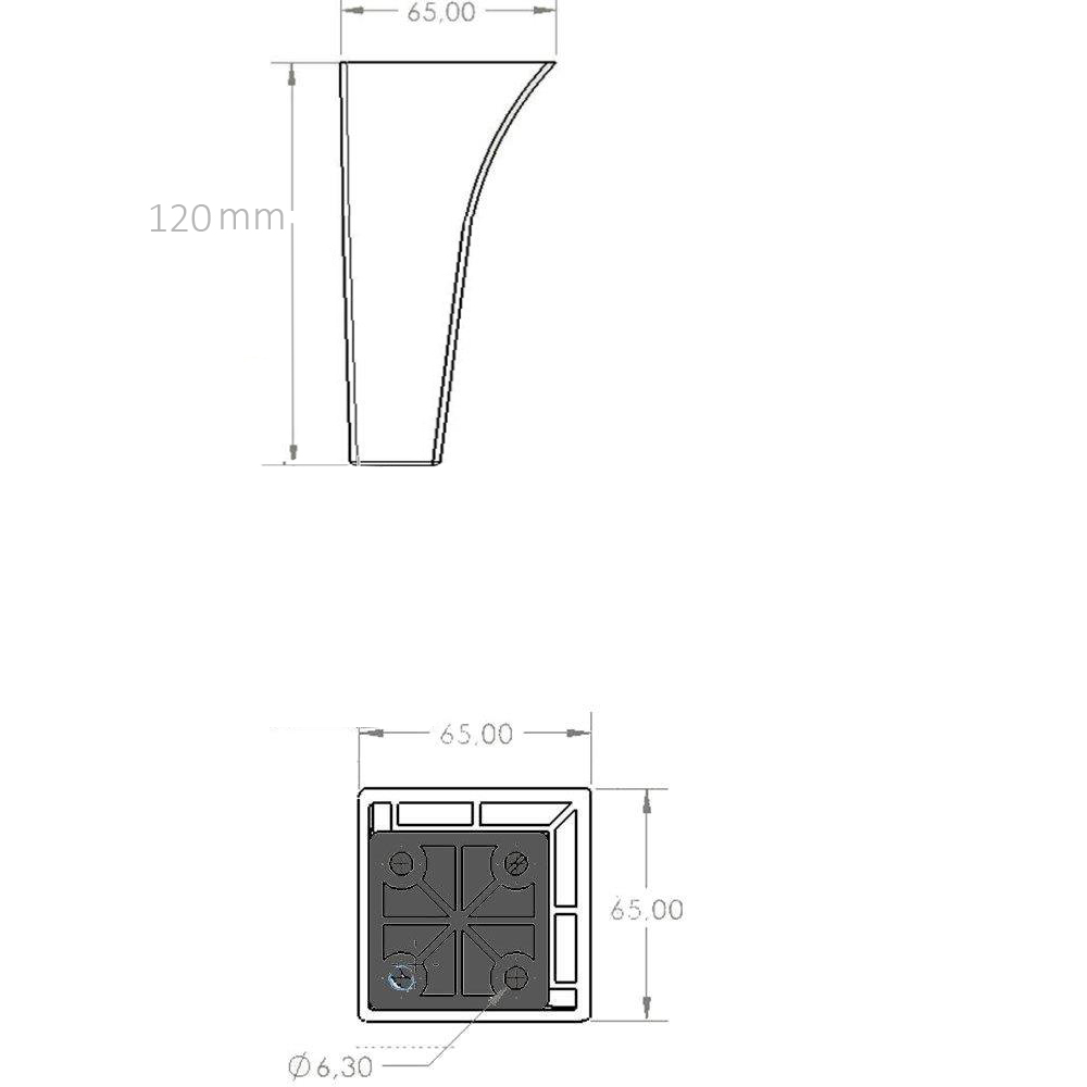 Ahlat 65X65X120 MM