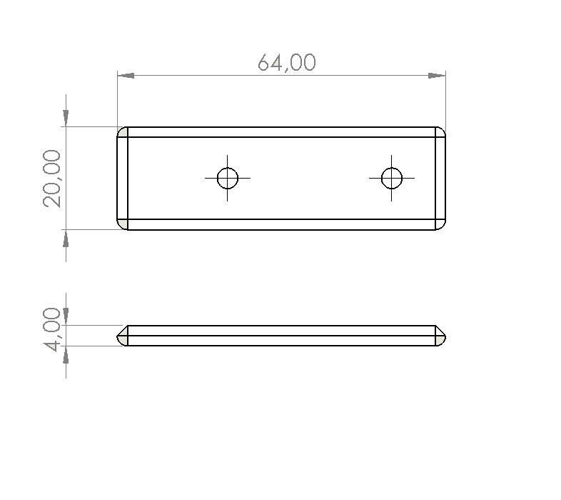 ALT ARA BAĞLANTI 20X65 MM