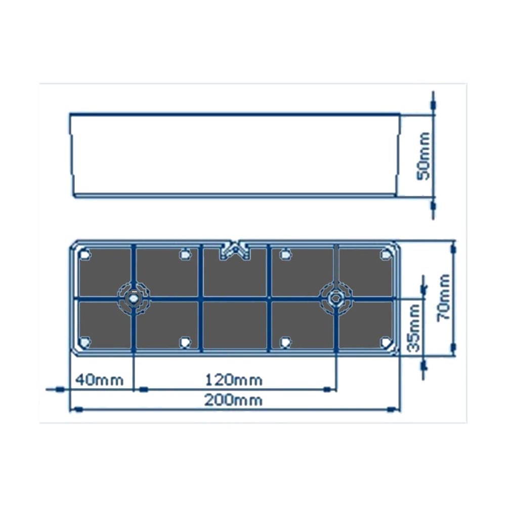 BADEM 70X200X50 MM