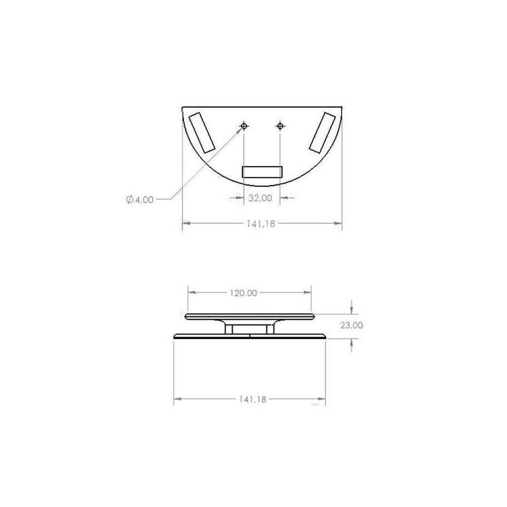 BEGONVİL Ø120 MM YARIM