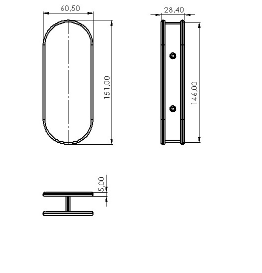 BEŞİK TUTUCU 60X150 MM