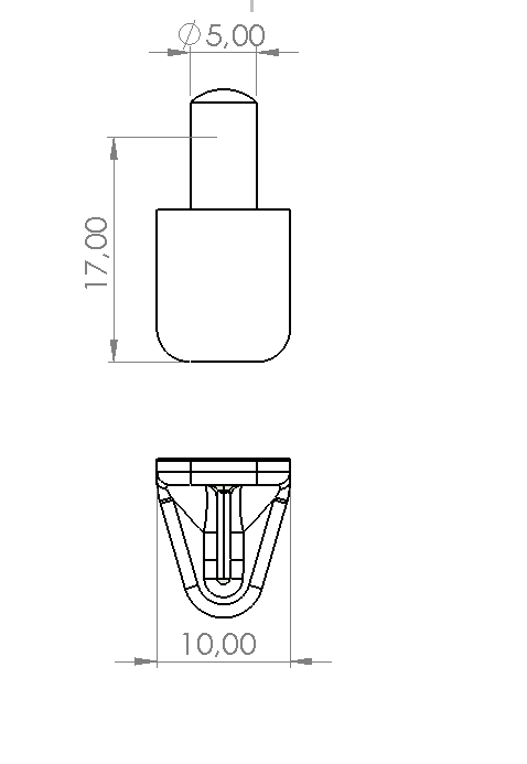 RAF PİMİ CAM Ø5 MM
