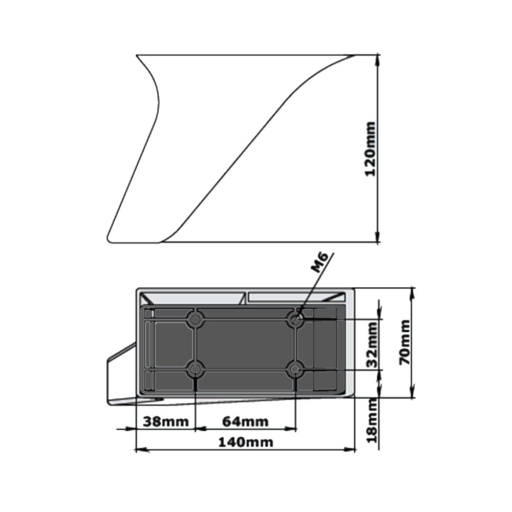Dişbudak 70X120X140 MM
