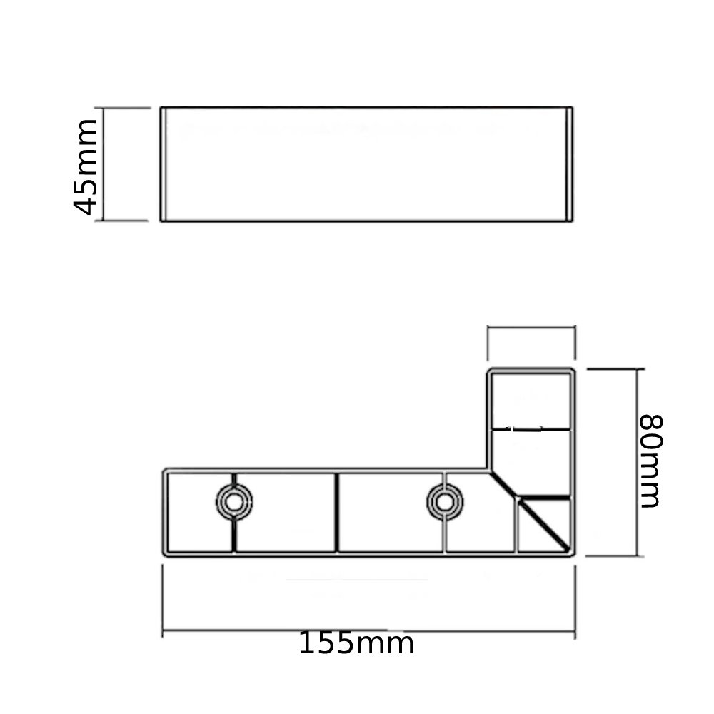 GÖKNAR 80X155X45 MM