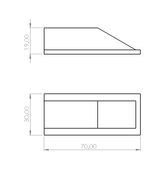 KÖŞE TAKOZU 30X70 MM