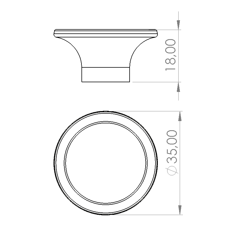 LİLYUM Ø35X18 MM