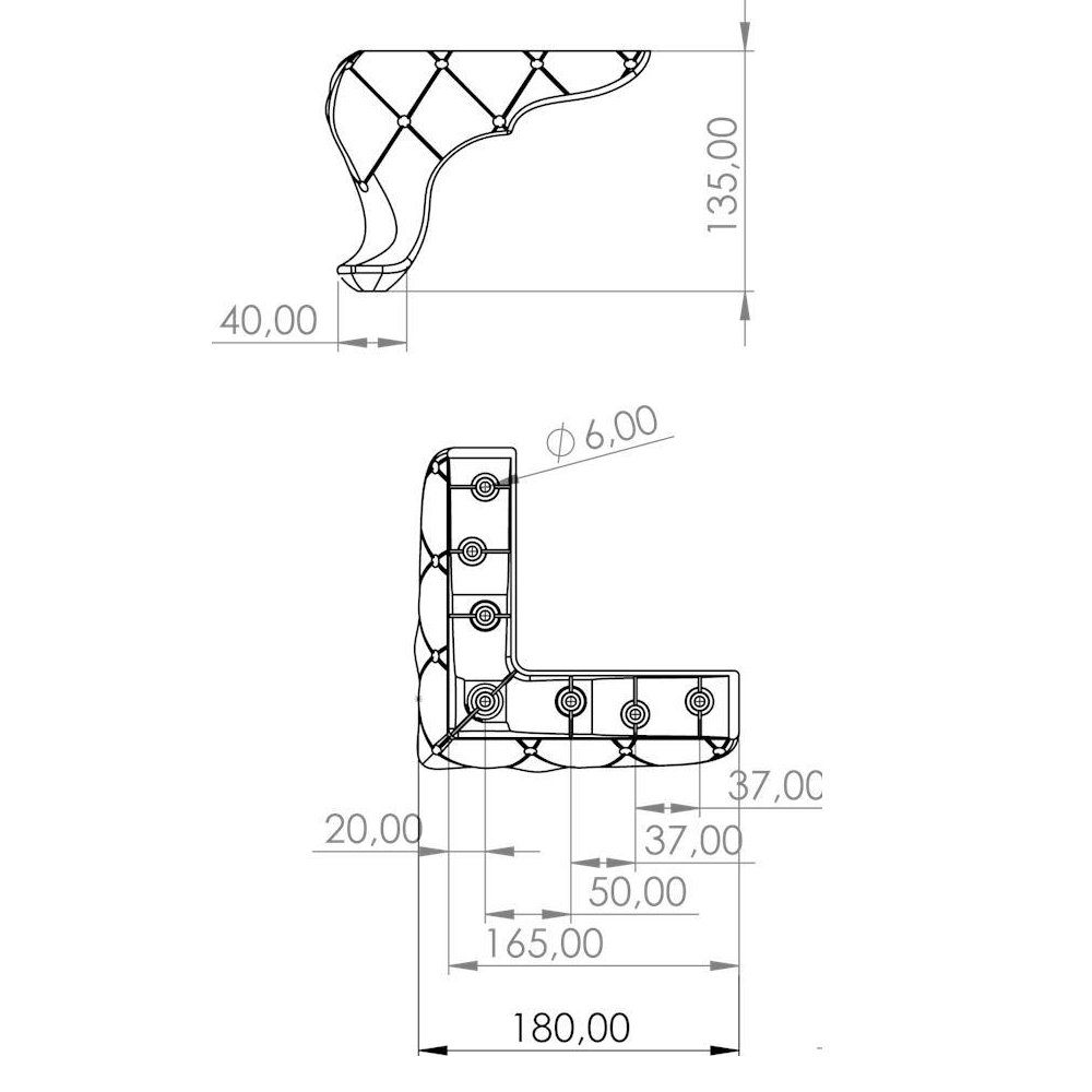 OKALIPTUS 165X165X135 MM TAŞLI