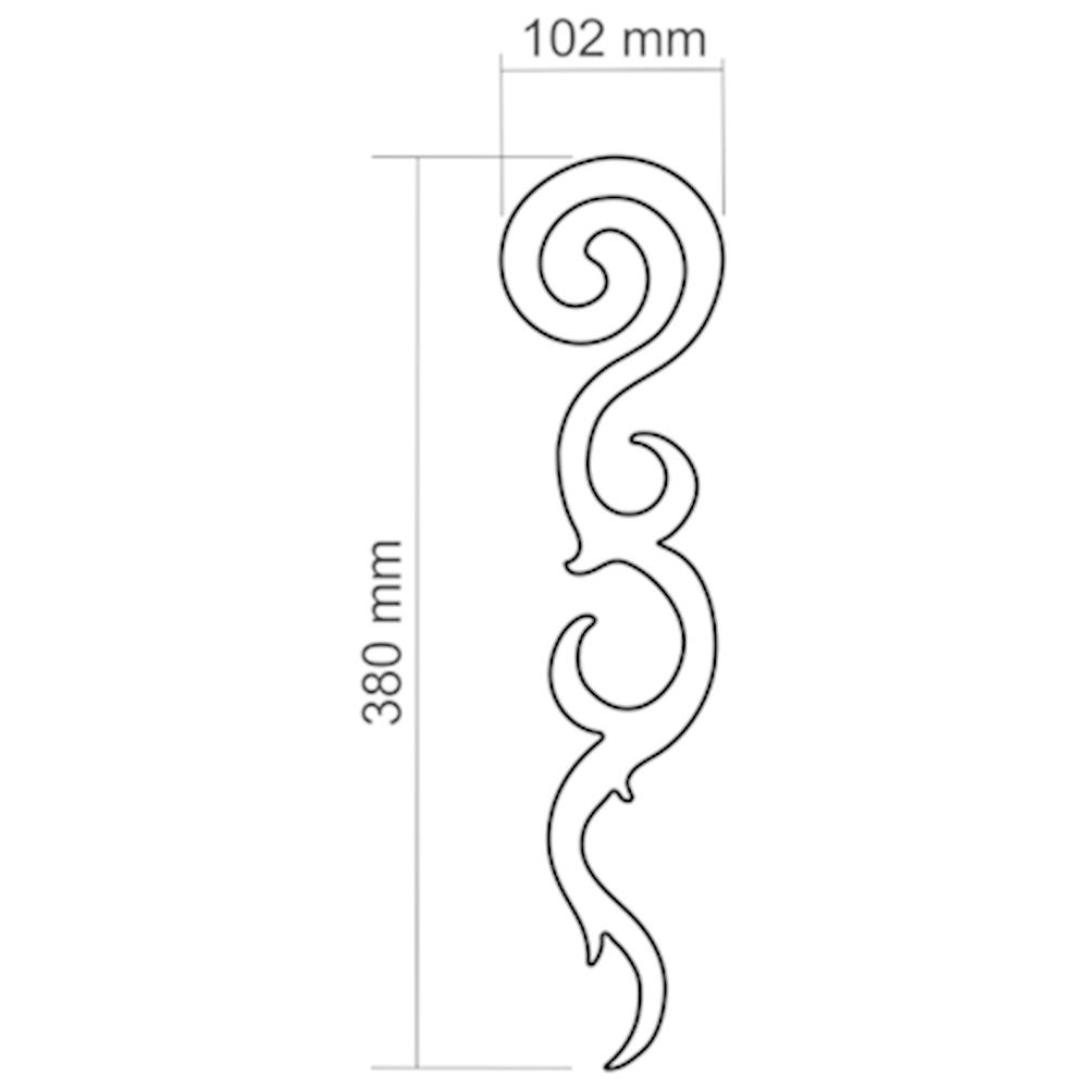 Pirit 102X380 mm