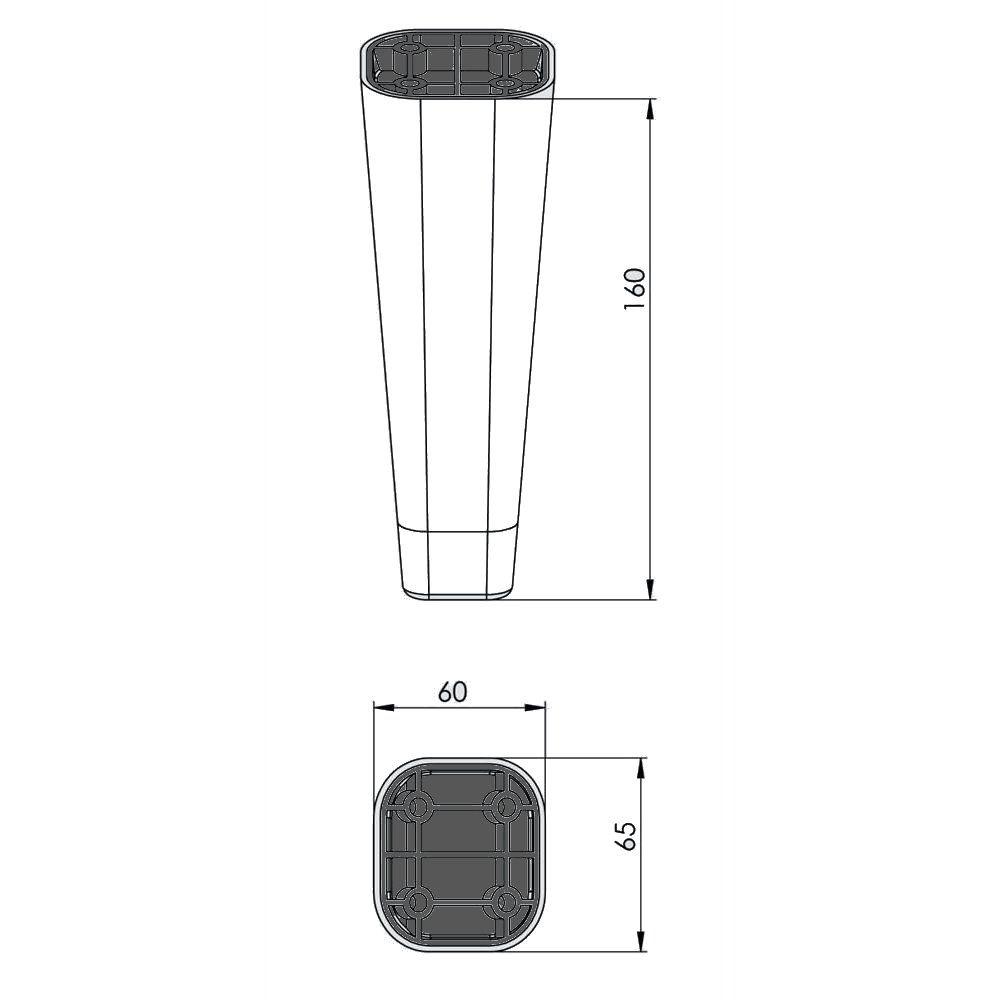 PORSUK 62X65X140 MM