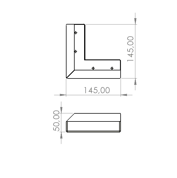 ŞADOK 145X145X50 MM