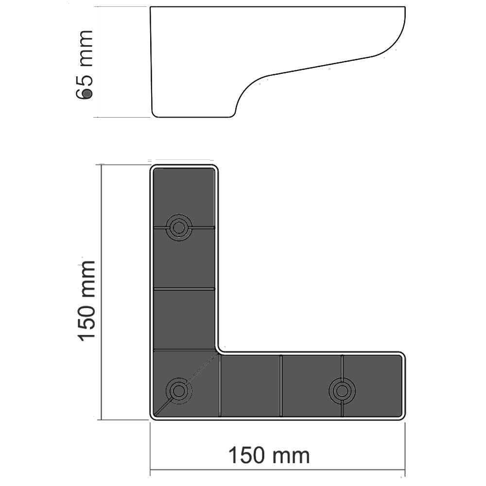 SÖĞÜT 150X150X65 MM