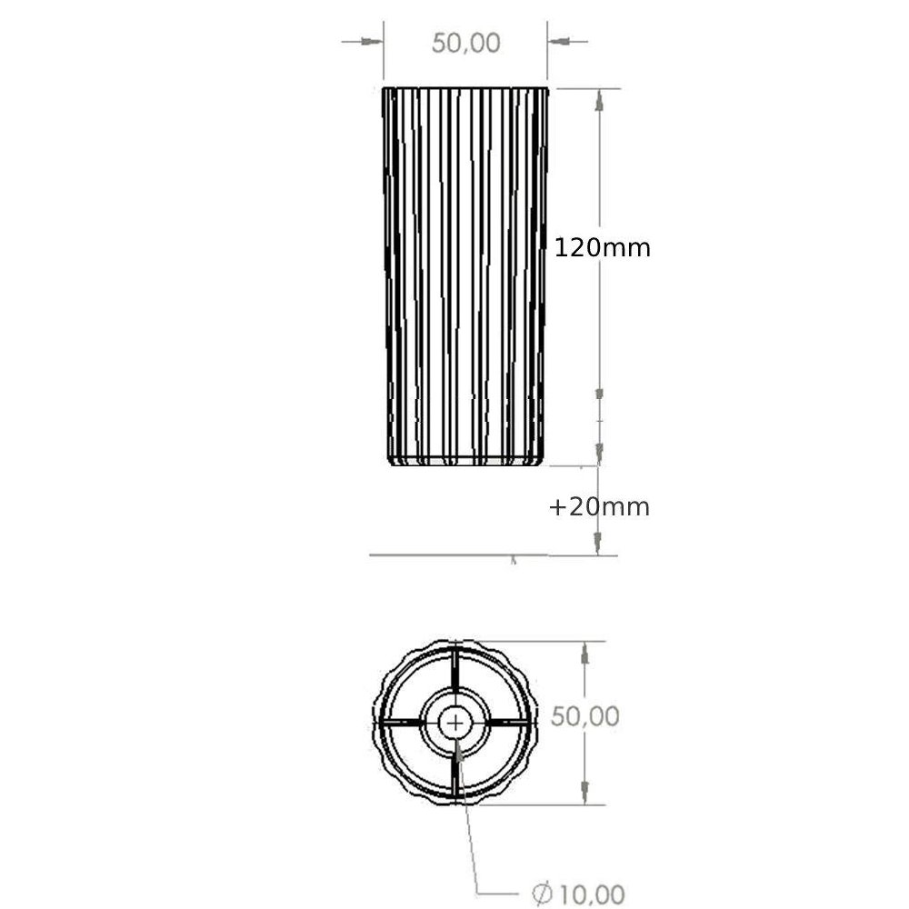 Tik AYARLI Ø50 120-140 MM