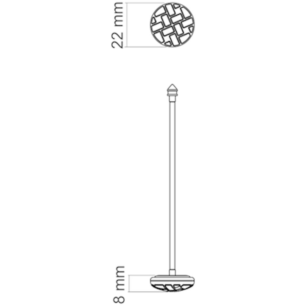 NETAKS TIRNAKLI DÜĞME 95'LİK TAKIM Ø22 MM